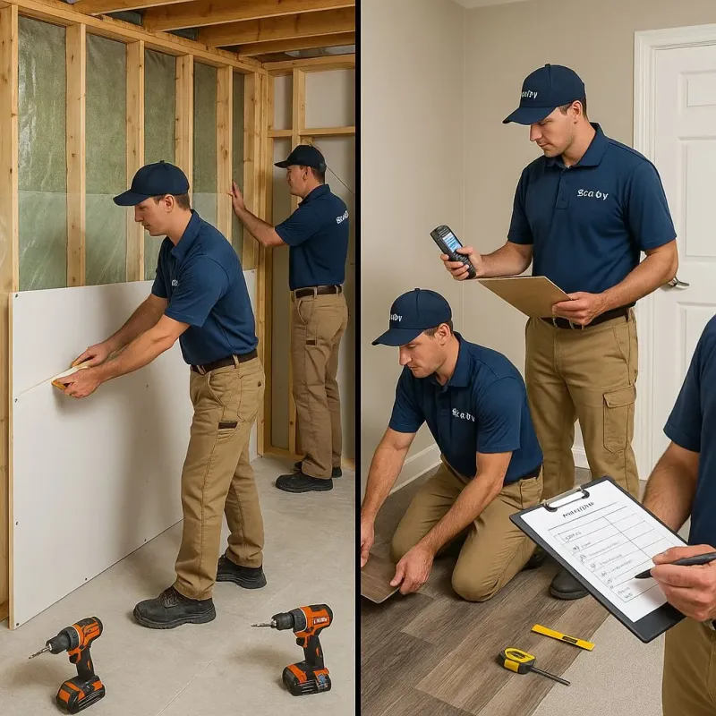 Repairs and Reconstruction process in Orchard Mesa, CO